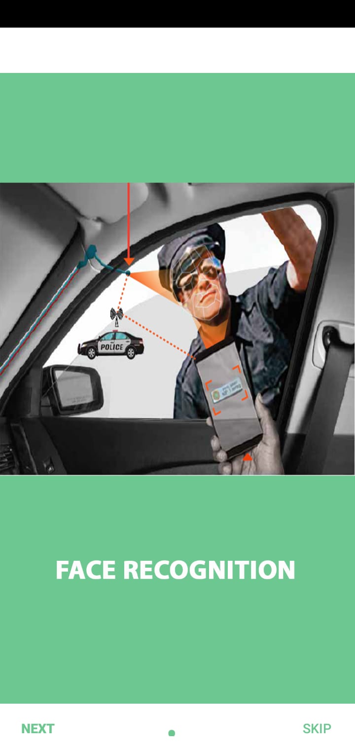 Facial Recognition Scan with App